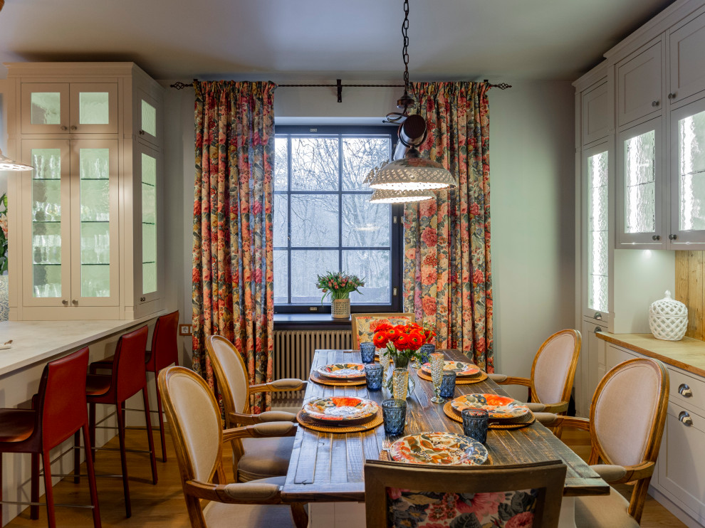 Роскошная кухня-гостиная