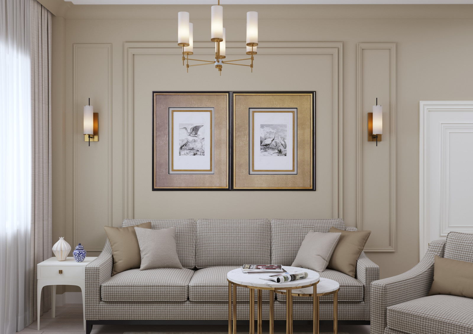 Обложка проекта: 2-х комнатная квартира 70,1 кв. м. ЖК Семья