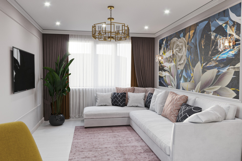 Дизайн интерьера 4-х комнатной квартиры