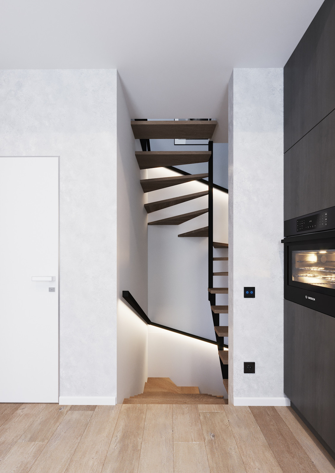 Дизайн интерьера таунхауса в Ростове