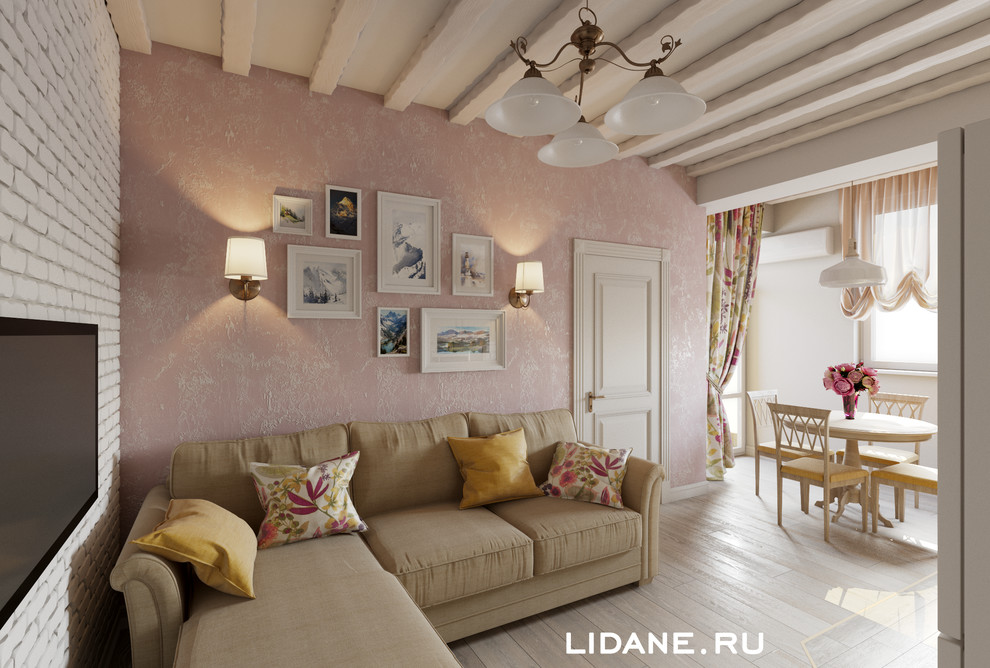 Обложка проекта: Двухкомнатная квартира 38м.кв. Сочи, ул. Виноградная