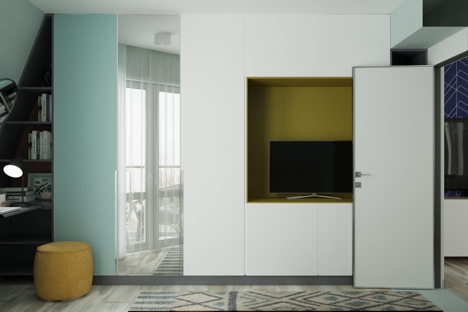 Проект 3-х комнатной квартиры в ЖК "Красный Бор"