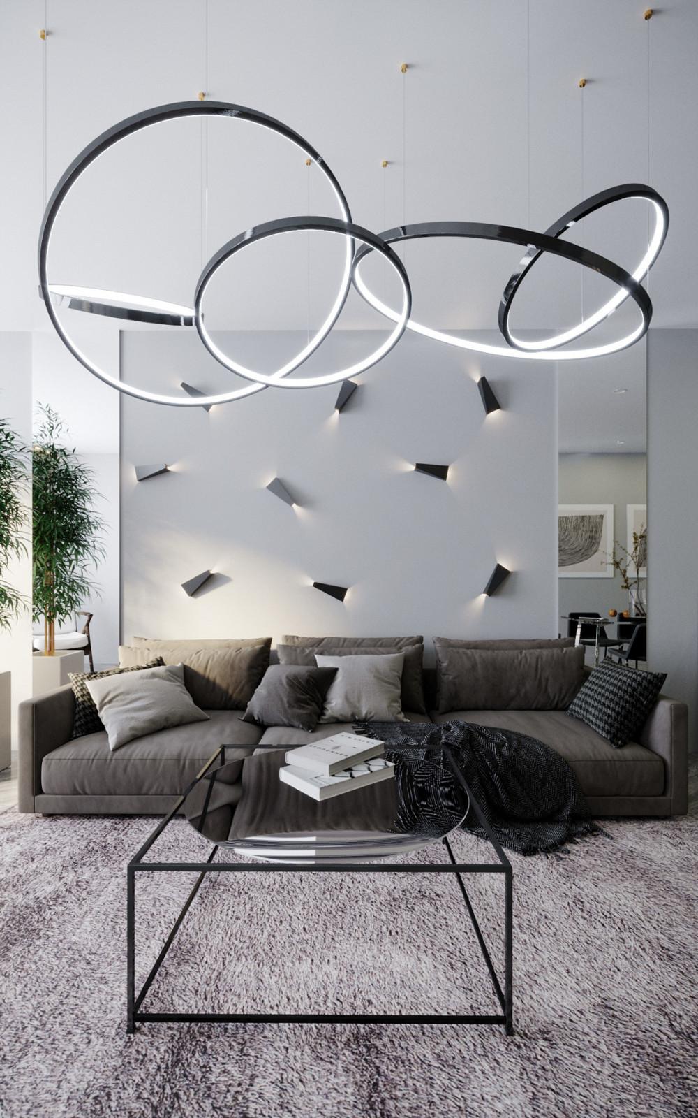 Дизайн-проект квартиры ЖК Живописный 93 м2 (Современный стиль)