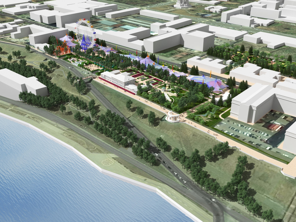 Конкурс на лучший эскизный проект территории Летнего сада им. М. Горького