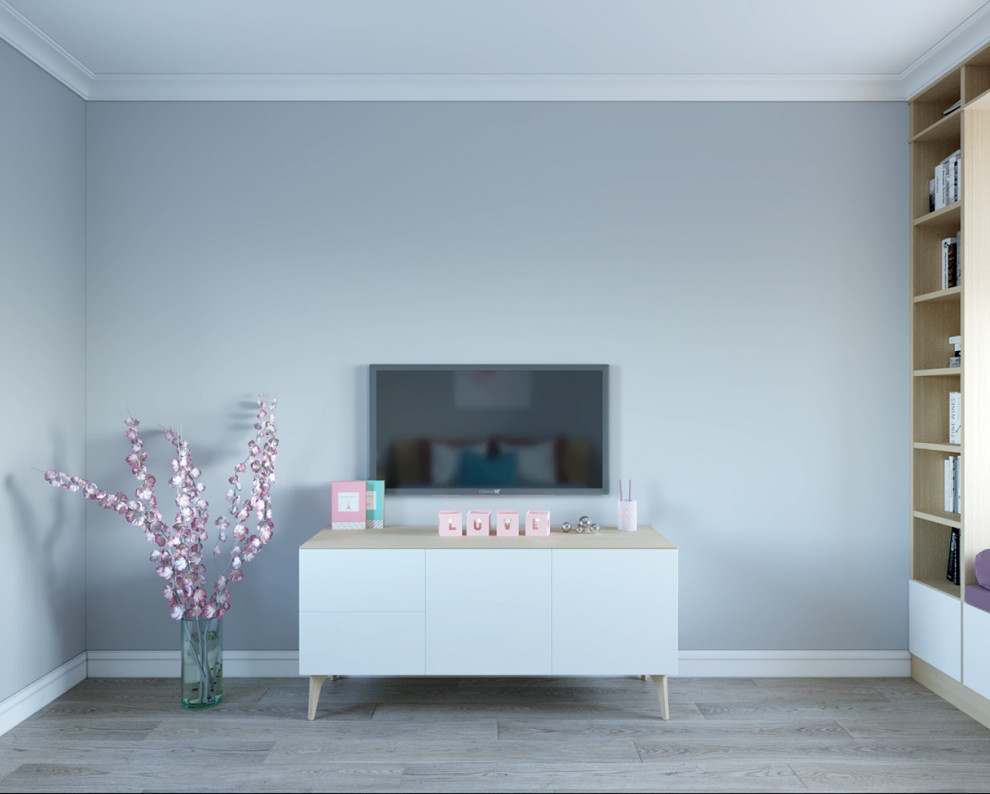 Зона ТВ в спальни