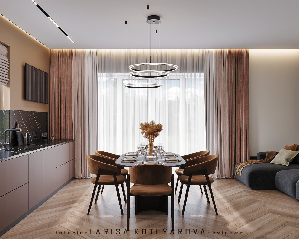 Дизайн-проект дома 105 кв.м. г. Ростов-на-Дону