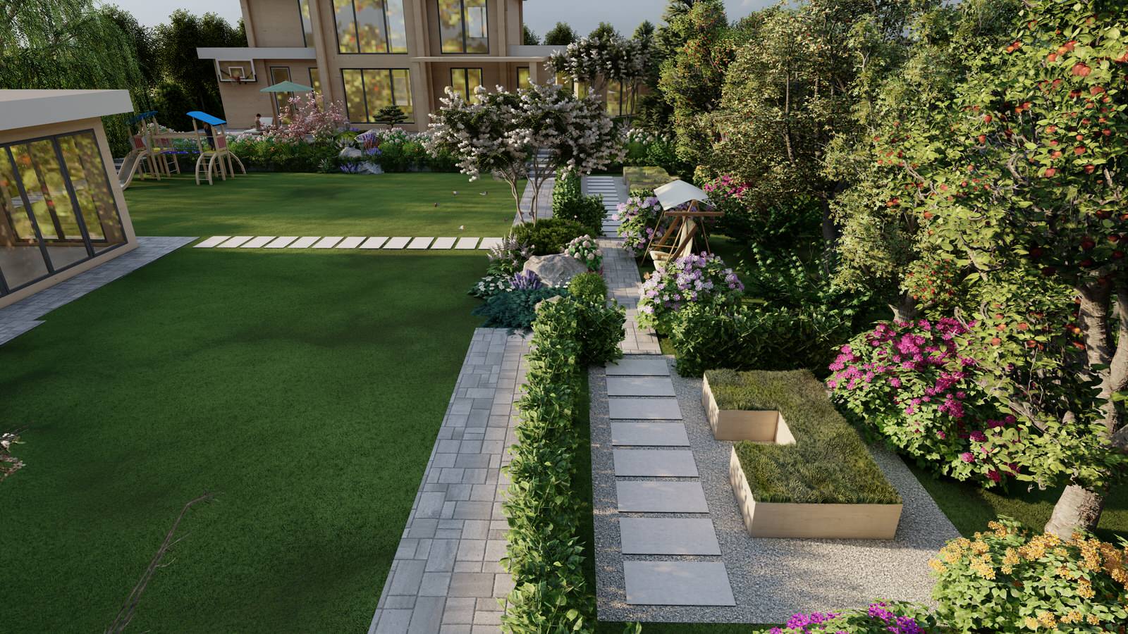 Сад "Сны невесты". КП Райт Вилладж