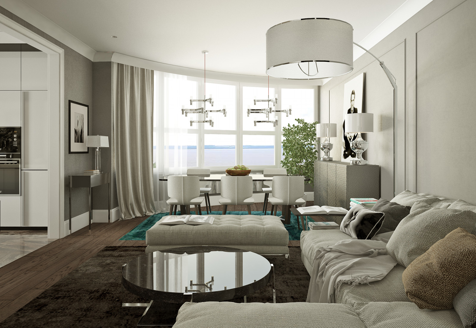 Валенсия. Просторная квартира для семьи