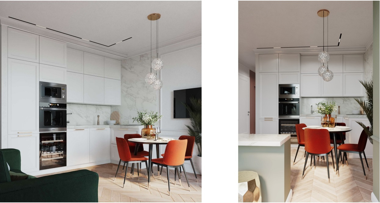 Обложка проекта: Ремонт 1-комнатной квартиры в ЖК Второй квартал. Лиговский сити.