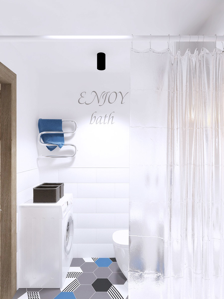 в облаках...