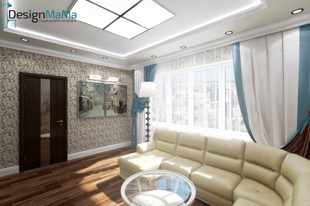 Дизайн гостиной в частном доме. г. Мосальск