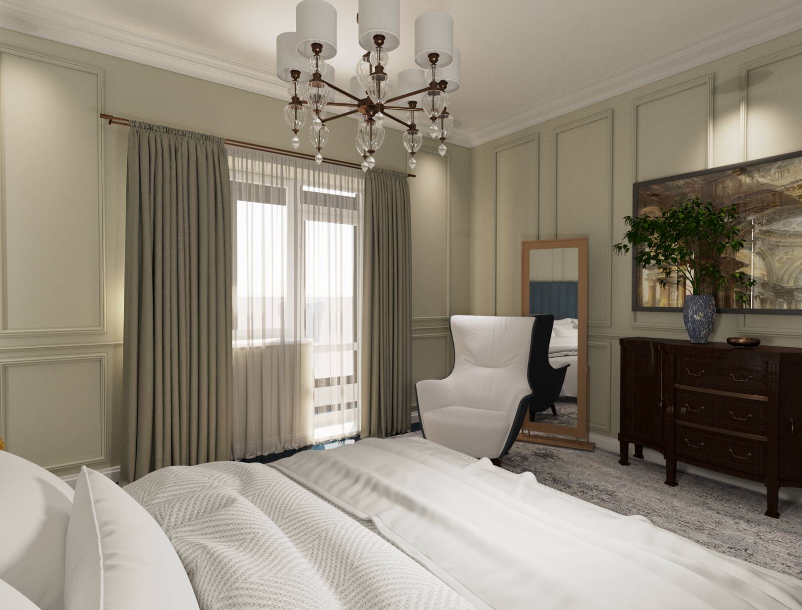 Обложка проекта: Проект спальни