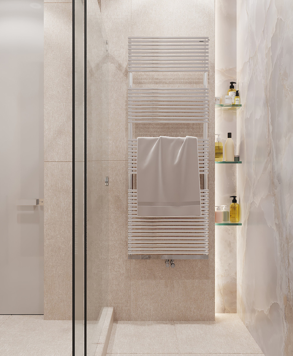 Современный дзен. ЖК Переулок Бульварный. Визуализация.