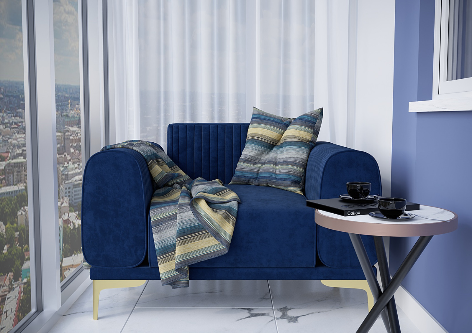 Трехмонтантная квартира для женщины