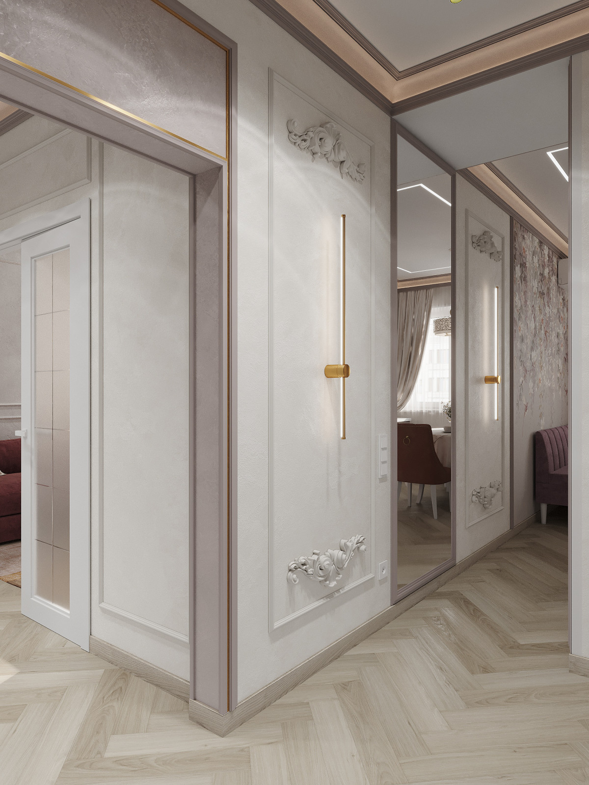 Дизайн двухкомнатной квартиры на Спортивной