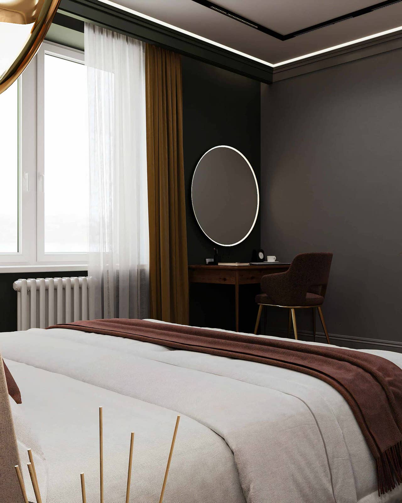 Дизайн и ремонт квартиры в ЖК «Депутатский Дом» — Созвучие стилей