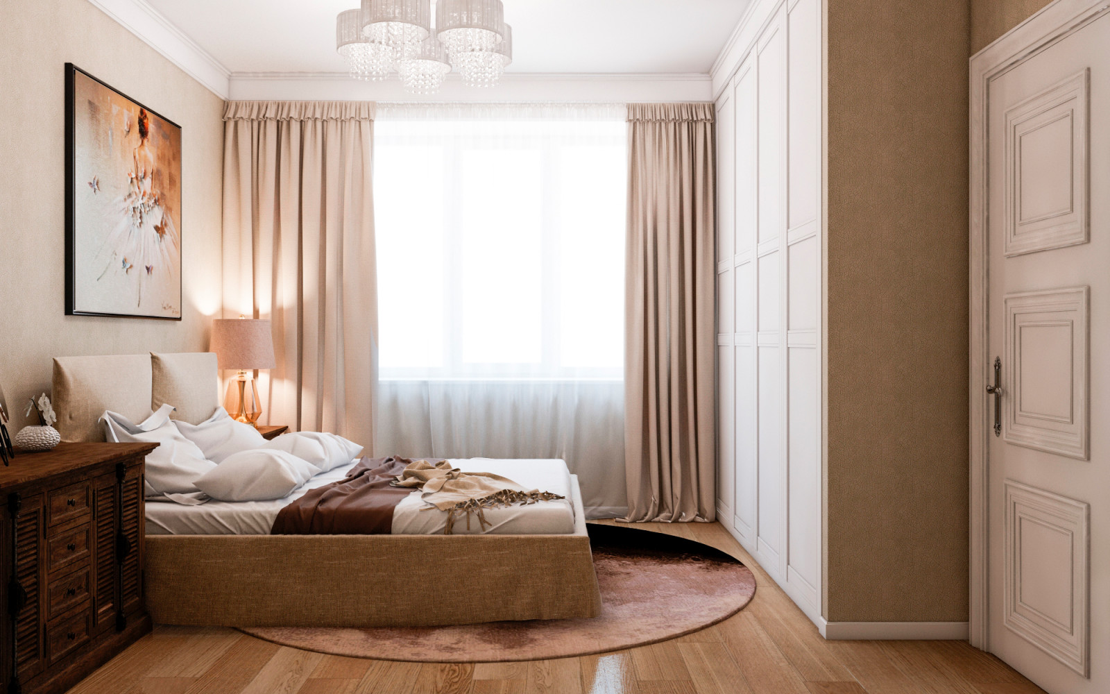 Интерьер частного дома в пос. Султан