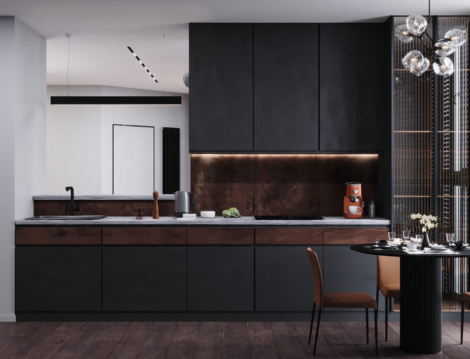 Кухня, 12 кв.м., ЖК Максим Горький