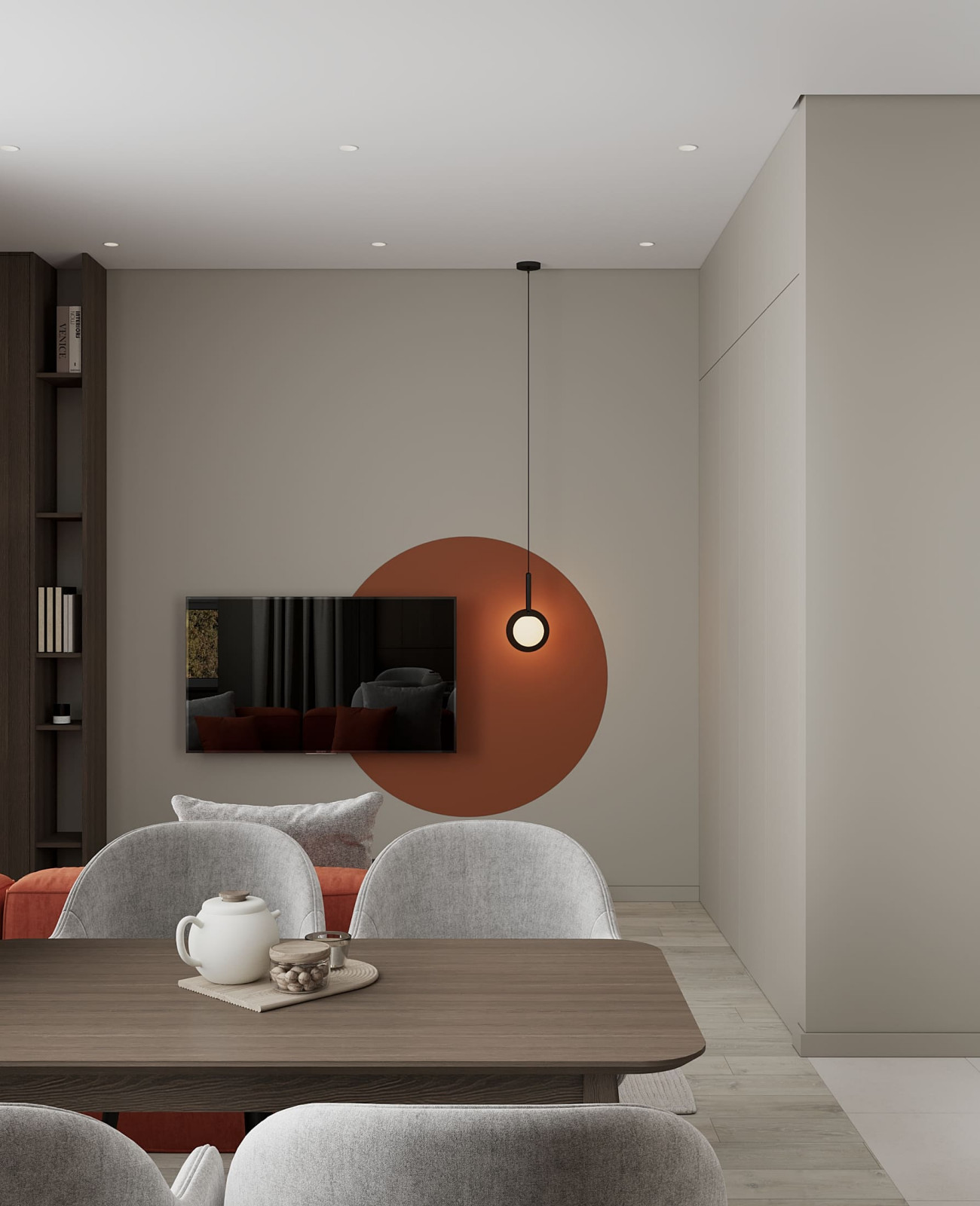 Дизайн-проект квартиры для сдачи на берегу Балтийского моря