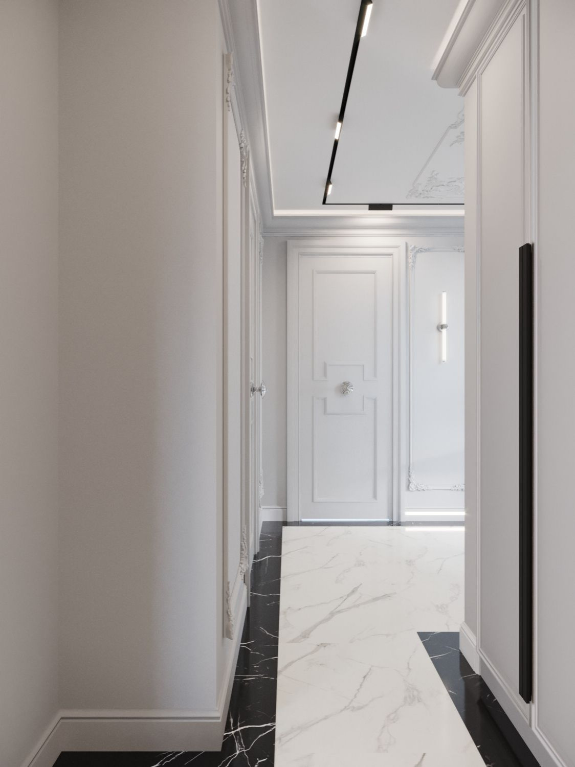 Частный дом // 1 этаж // Дизайн студия Льва Терехова