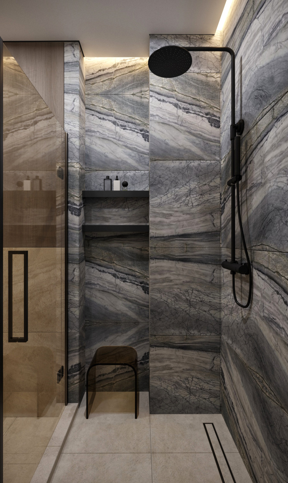 Проекттрехкомнатная квартира 115 м²