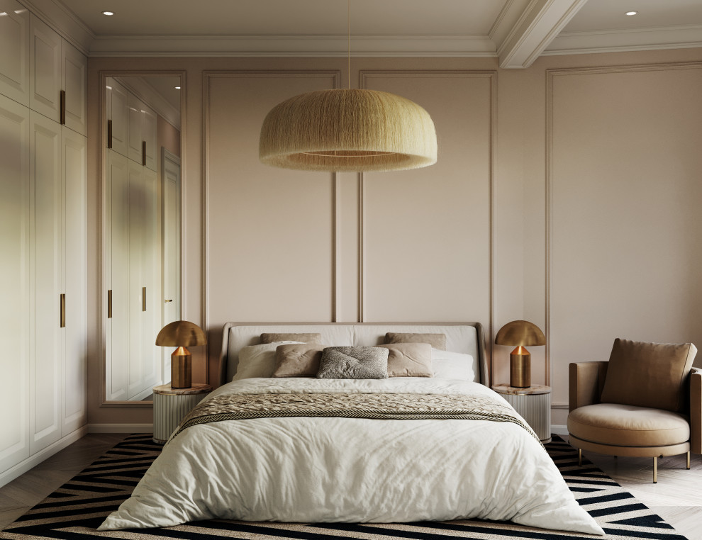 Обложка проекта: Спальня в стиле фьюжн