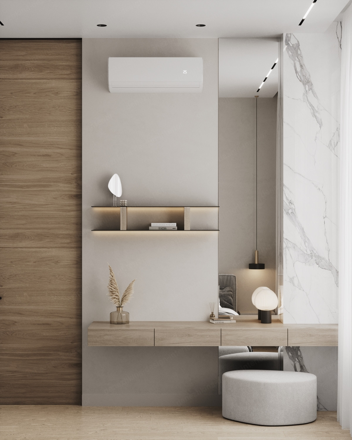 Дизайн проект 3 комнатной квартиры - ЖК Резиденция Архитекторов