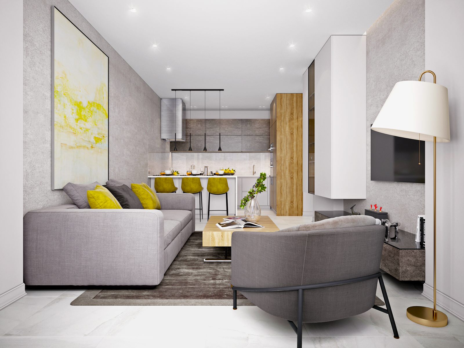 Квартира 75 кв.м - Аэропорт