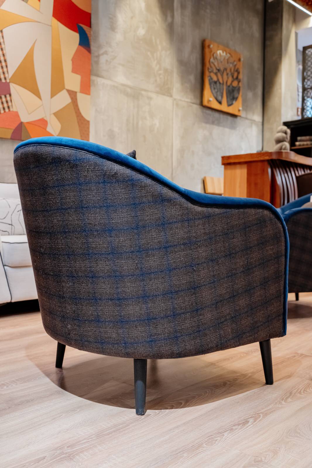 Обложка проекта: Кресло в скандинавском стиле. В наличии 2 штуки