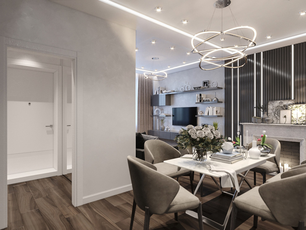 Дизайн интерьера таунхауса (дер.Глазково)