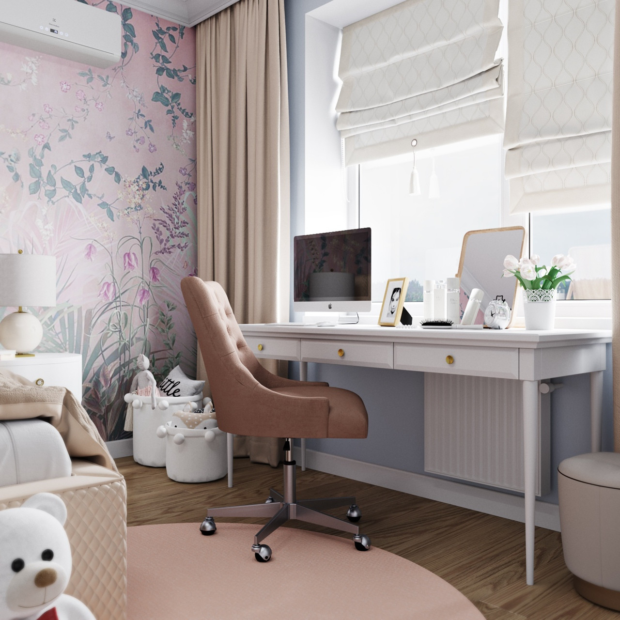 Дизайн-проект квартиры в ЖК Две столицы, 65 кв.м