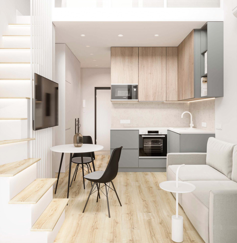 Квартира в г. Сочи с антресольным этажом