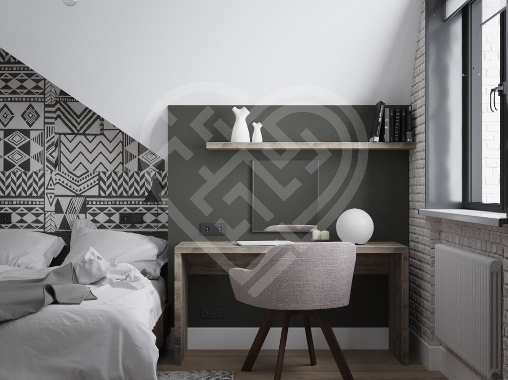 Дизайн интерьера коттеджа в стиле Лофт в Москве