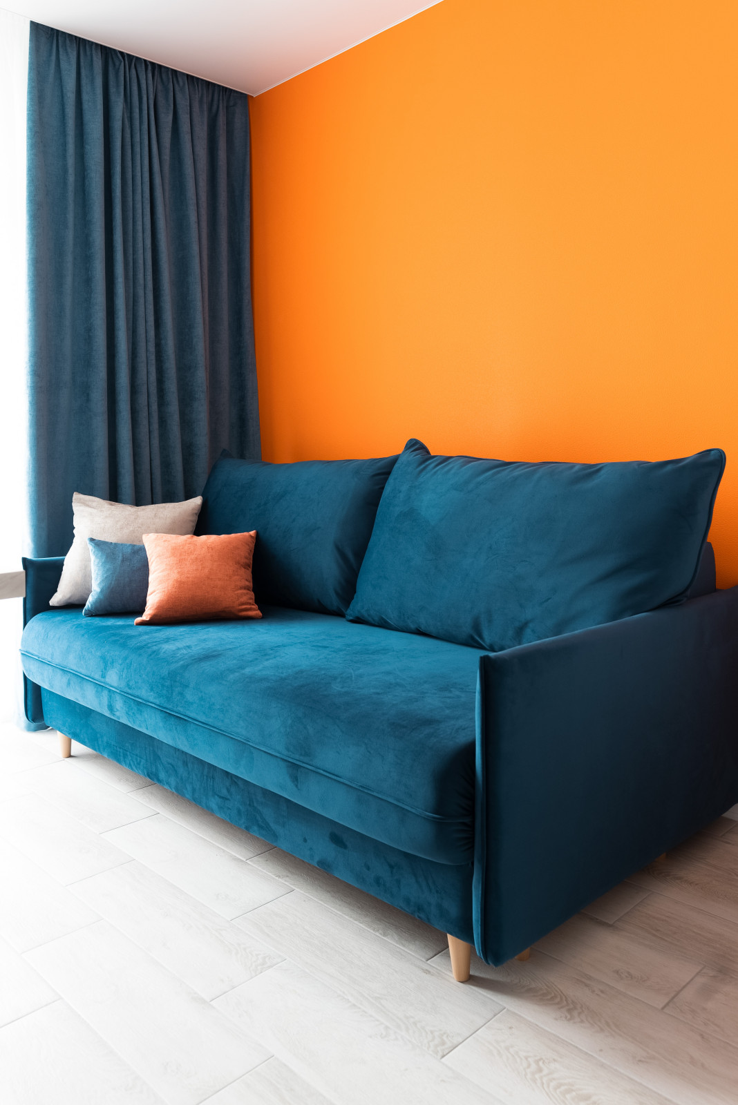 Акцентный ремонт в однушке 40 кв.м