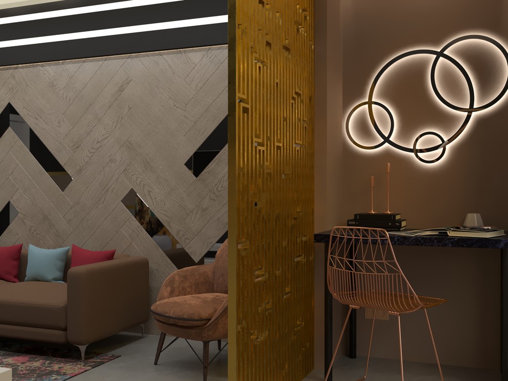 Проект квартиры в современном стиле