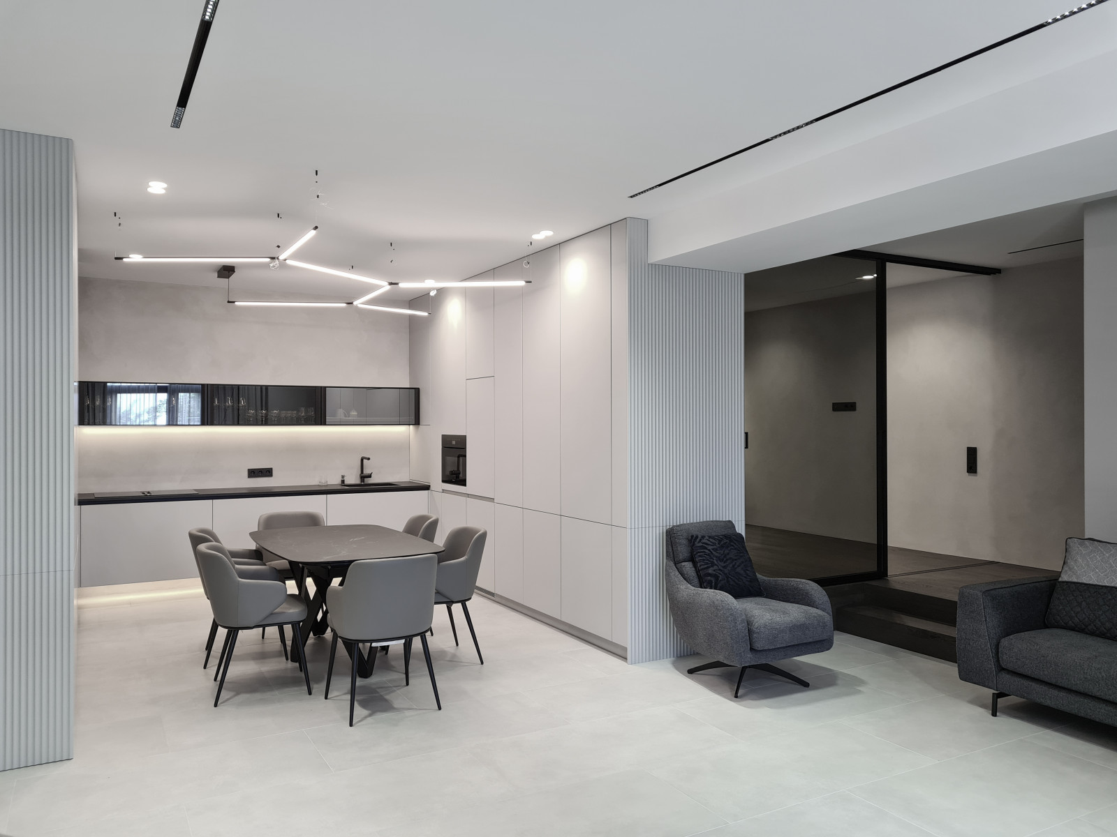 Обложка проекта: кухня на побережье