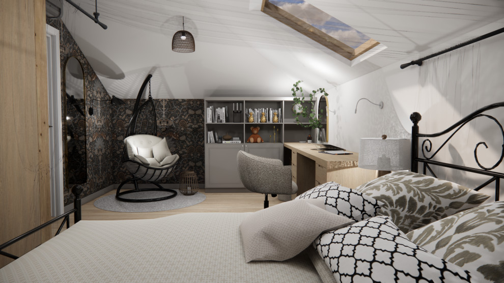 Дом п.Березняки мансарда