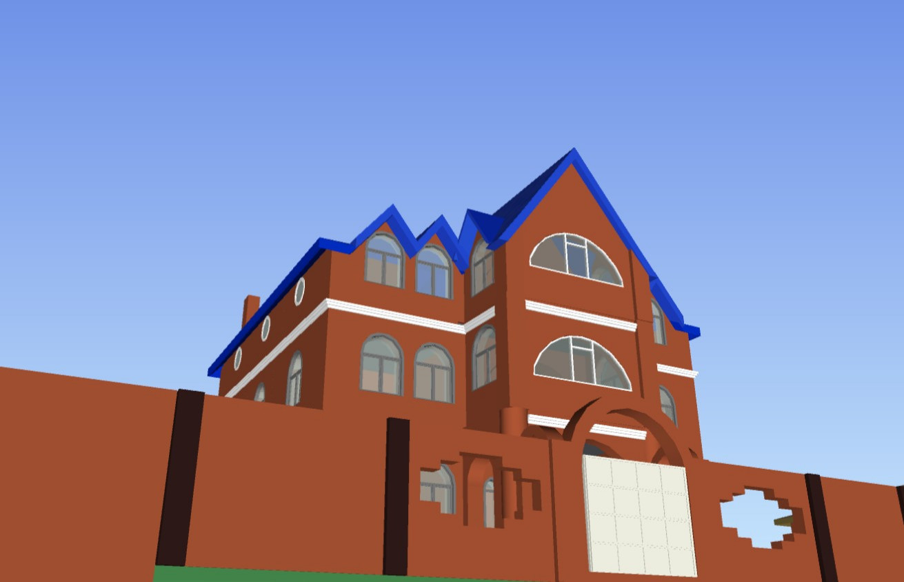 3D лазерное сканирование коттеджа в Самаре.