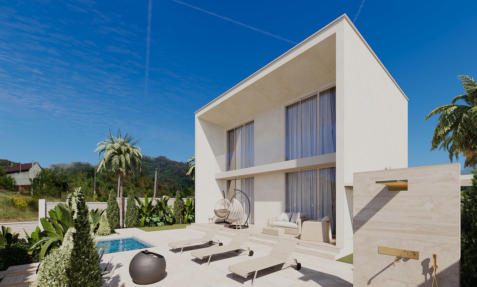 Архитектурный проект 2-ух этажной MINIVILLI.terra