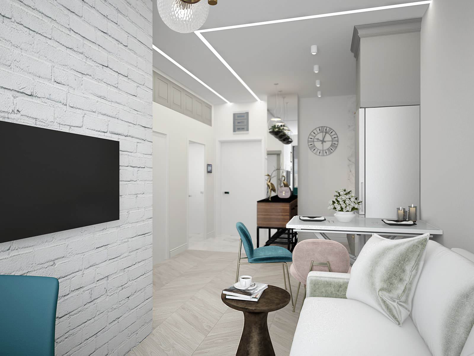 Малогабаритная, но очень функциональная квартира в ЖК "Маяковский", 41 кв.