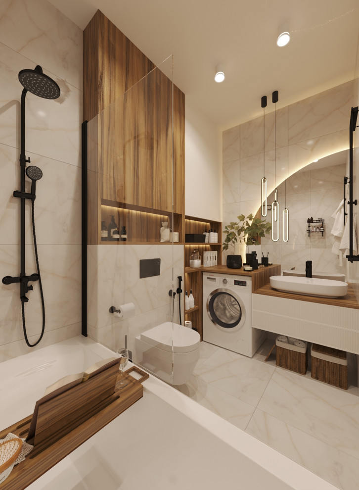 Санузел в современном стиле