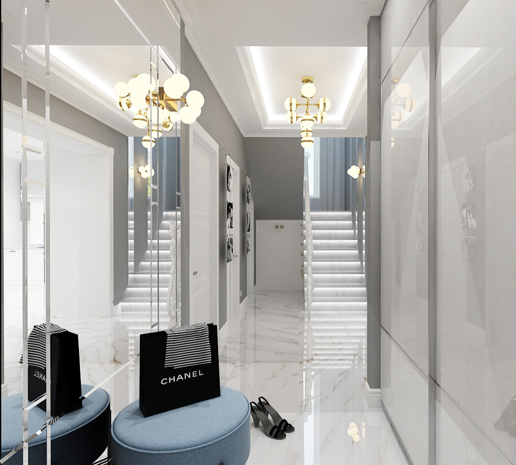 Дизайн-проект коттеджа г.Тюмень