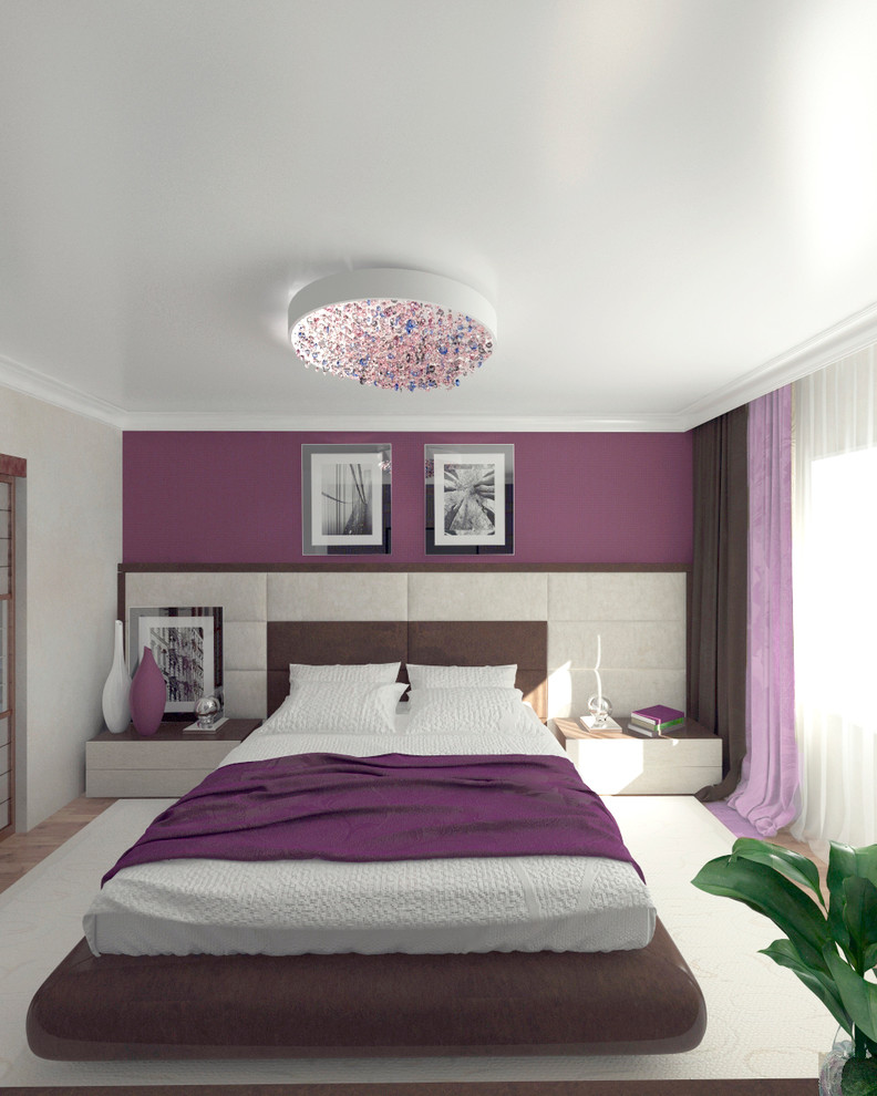 Сиреневая спальня