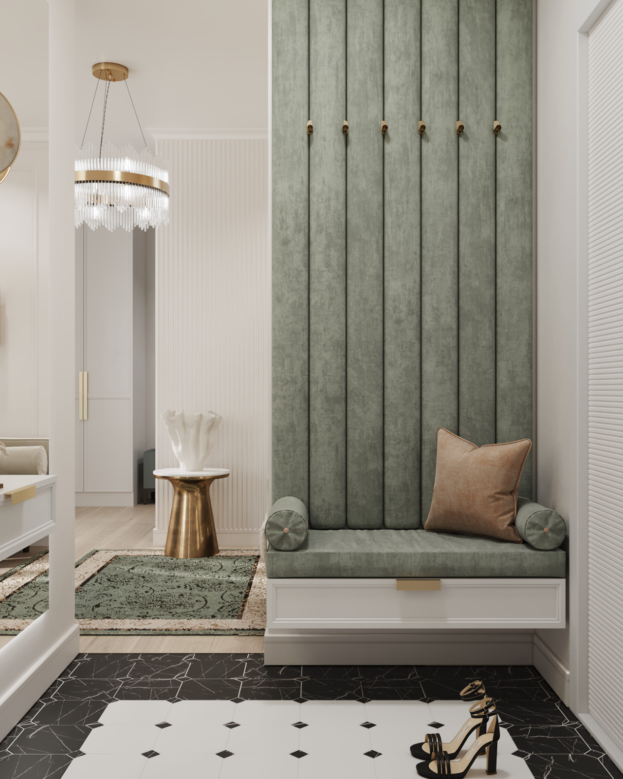 Интерьер квартиры 30 м2 в Хорошево-Мневниках (г. Москва)