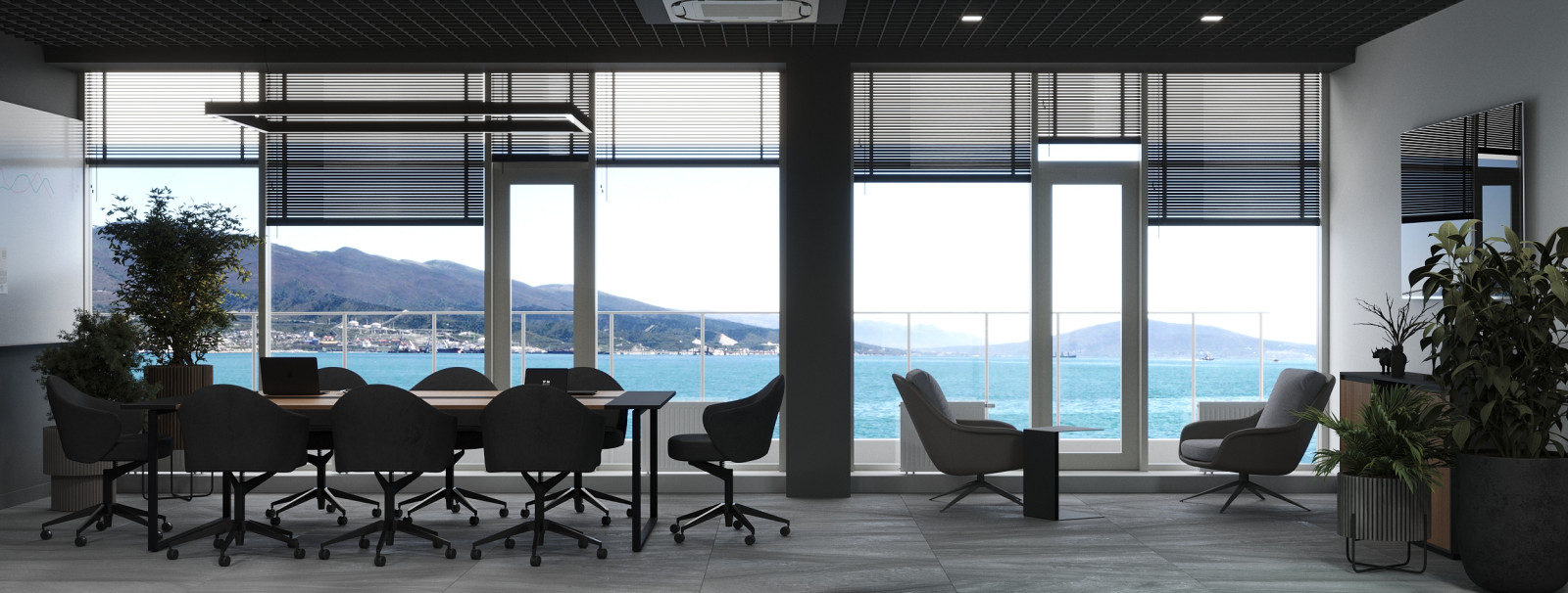 Обложка проекта: Визуализация офиса по техзаданию