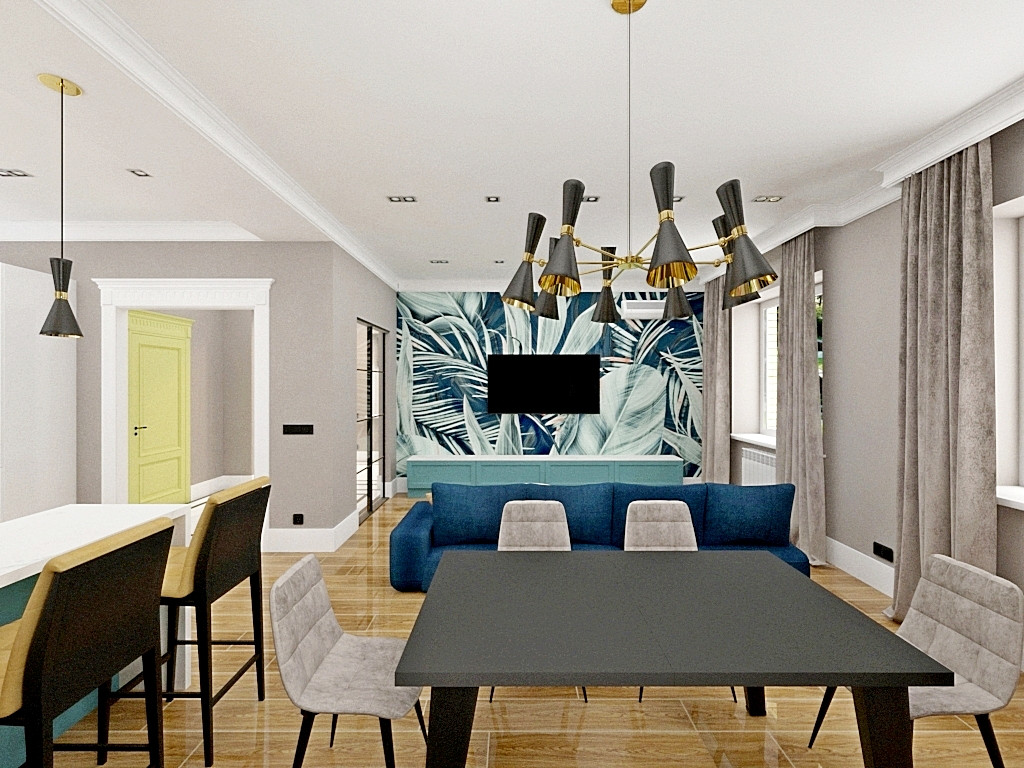 Авангардный стиль загородного дома