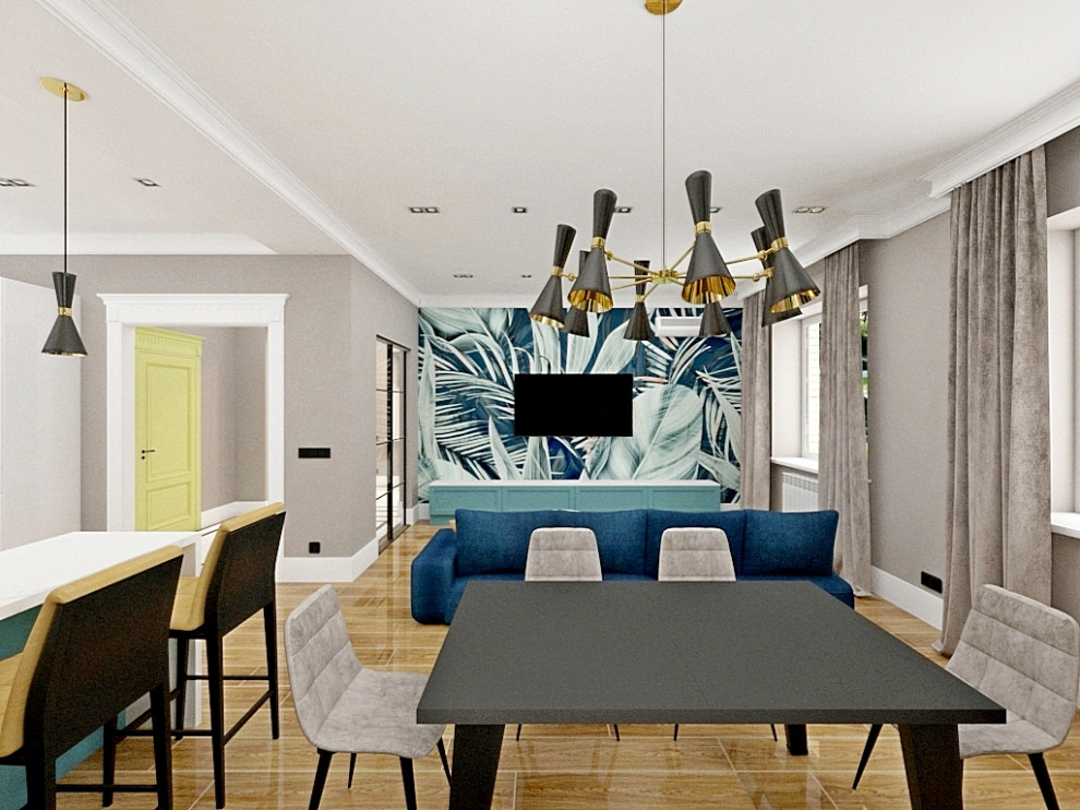 Авангардный стиль загородного дома