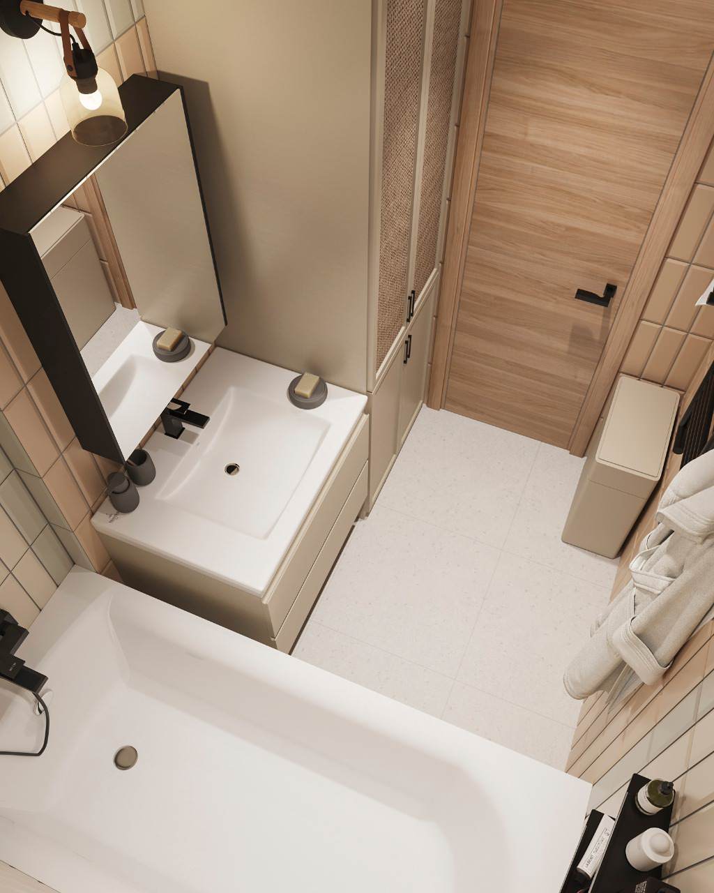 Мидсенчури по-московски. 3-х комнатная квартира 75 кв.м. на Юго-Западе