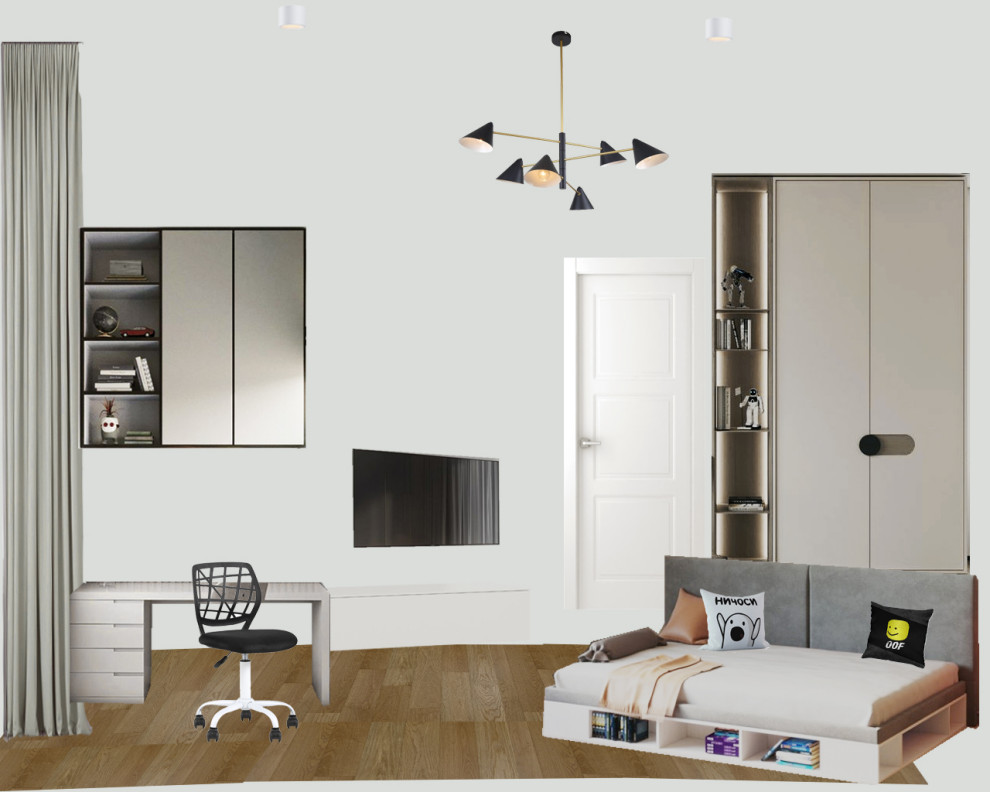 Проект 2х комнатной квартиры.