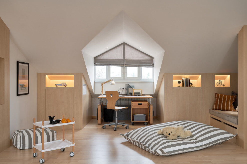 Мансарда для детей. Дизайнер Татьяна Виталина. Публикация AD